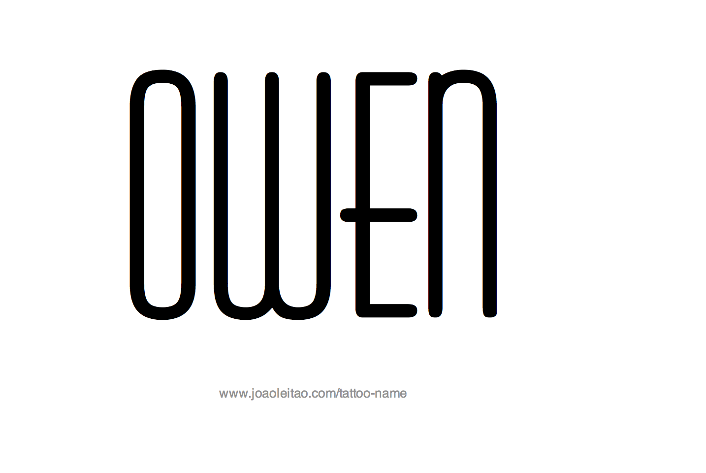 owen-name-tattoo-designs